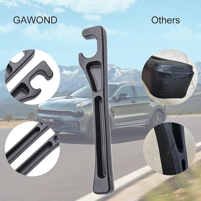 2 Pack Car Seat Gap Filler Organizer | 2 in 1 Car Gap Filler with Fill and Storage Function for Storing Phones Keys Cards, Fill The Gap Between Seat & Console