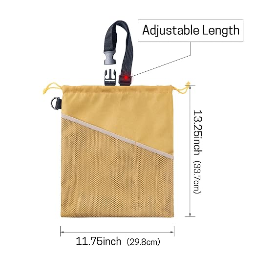 GNEGNI 2PCS Hanging Car Garbage Can - Waterproof Leakproof Trash Bag | Car Trash Can with Durable Leakproof Lining, Keeps Vehicle Clean and Neat