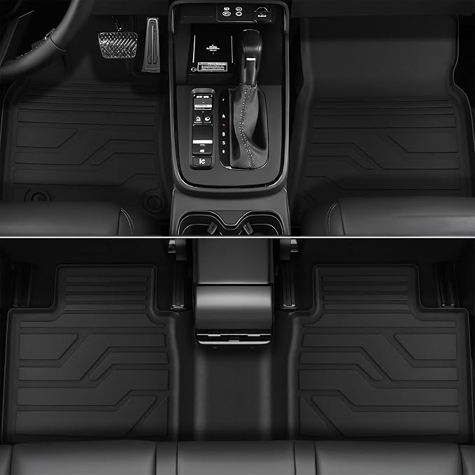 KARPAL Floor Mats for Toyota Camry 2025 2026 (Including Hybrid), Custom Fit All Weather TPE Floor Liners, 1st & 2nd Row, Camry Accessories