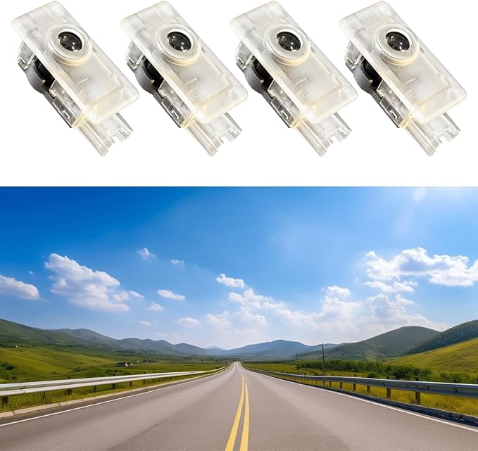 4 Pcs Door Projection Lights, Welcome Lights, Ghost Lights, Puddle Lights, Compatible With 1/2/3（G20/4/8/X1/X3/X4/X5(G05)/X7/M4/M8/Z4/I3 (50TH)
