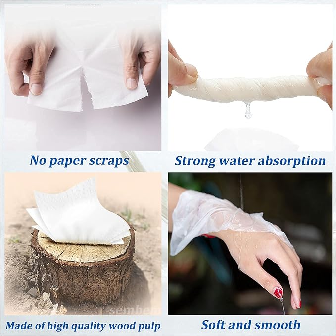 Car Tissue, Auto Visor Tissues Refills for Cars Tissues Case, Napkin Holder Refill, Nice Tissue for Sun Visor Box, Car Travel Napkin, Soft and Smooth, 3-Ply, 12 Packets, 360 Sheets