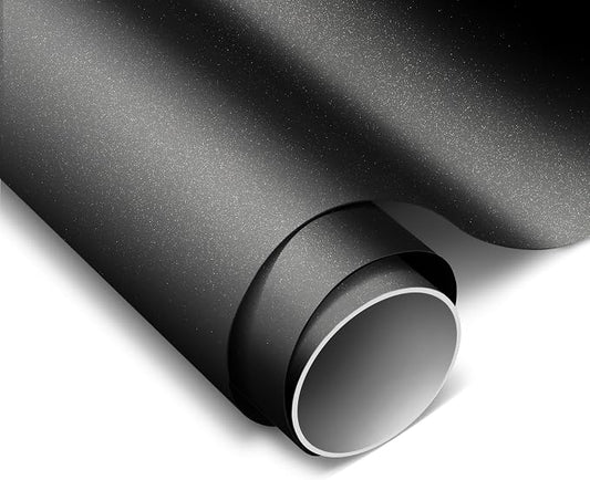 ColorFusion PPF by VViViD, Matte Stealth Metallic Black Dry Apply PPF Vinyl Car Wrap Roll 20ft x 5ft