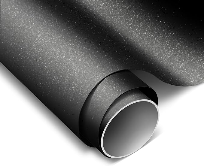 ColorFusion PPF by VViViD, Matte Stealth Metallic Black Dry Apply PPF Vinyl Car Wrap Roll 1ft x 5ft