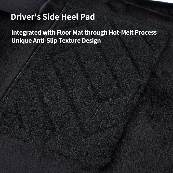 Custom Fit Wool Carpet Car Floor Mats for BMW Z4 E89 2009-2017 - High-Density Anti-Slip All-Weather Full Coverage Mats