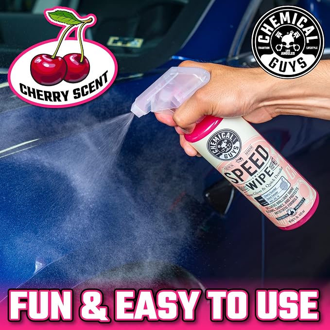 Chemical Guys, Speed Wipe Quick Detailer Spray, High Gloss Shine, 16 oz