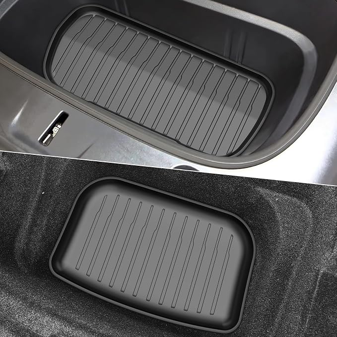 Pawtein 6-Piece TPE Floor Mats Compatible with 2025-2026 Model Y Juniper | Flexible, waterproof, stain-proof, anti-slip, easy-clean interior liners