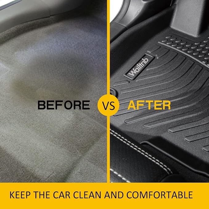 Floor Mats & Cargo Liner for Volkswagen Taos AWD 2022-2025 2026 Custom Fit Waterproof Durable Easy to Clean fit for Volkswagen Taos AWD 2022-2025 Accessories Black