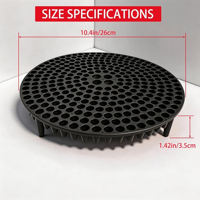 10.4in Heavy Duty Car Wash Bucket Grit Trap Insert (2 Pack) with Premium Wash Mitt & Microfiber Towel - Auto Detailing Dirt Separator Filter, Car Washing Accessories (Black Kit)
