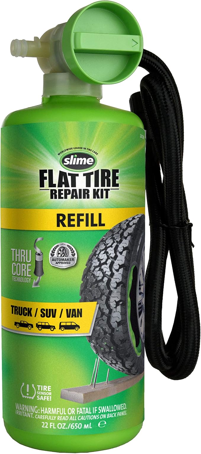 Slime 10189 Sealant Replacement Cartridge Only for The Truck Flat Tire Repair Kit, 22oz