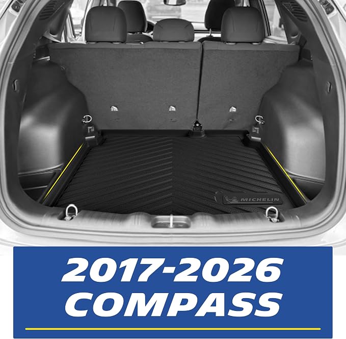 Michelin Vehicle Mats for 2020-2025 Subaru Outback & Legacy (3 Piece) | Not Fit 2026, All-Weather TPE Custom Fit Liner, Premier