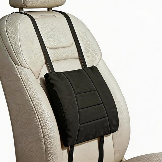 Big Hippo Orthopedic Seat Cushion for Office Chair & Car | Premium Memory Foam, Tailbone & Sciatica Pain Relief, Ergonomic Posture Support, Long Sitting, Driving & Wheelchair
