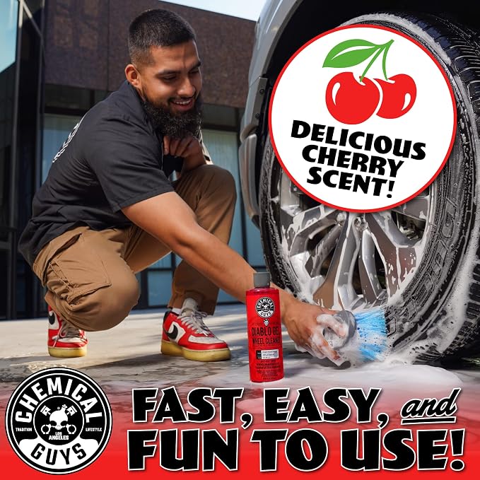 Chemical Guys, Diablo Gel Foaming Wheel & Rim Cleaner, All Rims, 1 Gallon