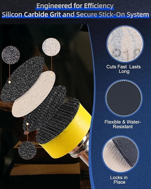 482 PCS 1 Inch Sanding Discs and Drums for Dremel, Wet Dry Sanding Paper Polishing Kit with Sanding Bands Bits, 60-10000 Grit Sandpaper Hook and Loop for Dremel Rotary Tool Accessories DIY Resin Wood