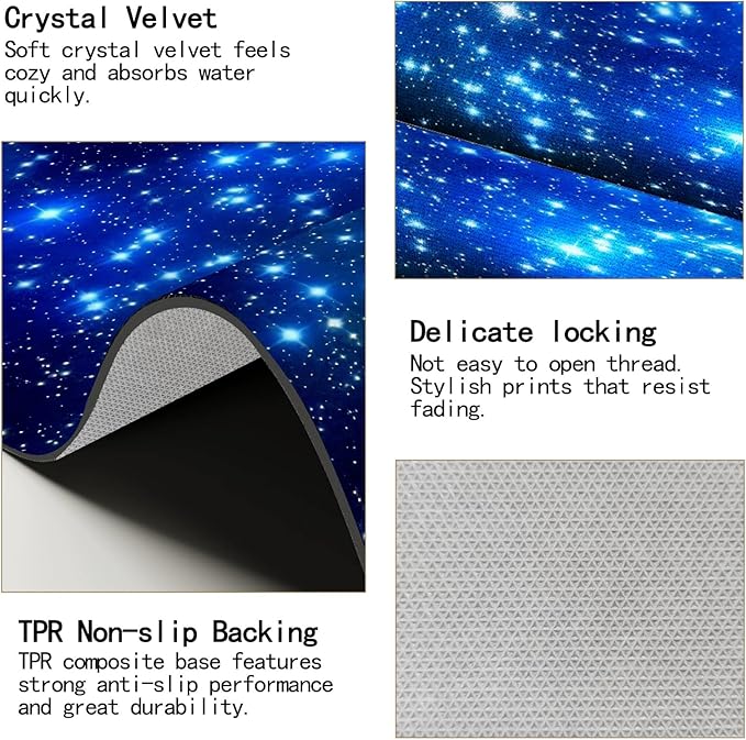 Universal Fit Car Floor Mats Set of 4Pcs, All-Weather Front Rear Car Carpet Mats, Non-Slip Car Floor Mat Car Accessories for Automotive Trucks SUV Sedans Vans (Cute Black Cat)