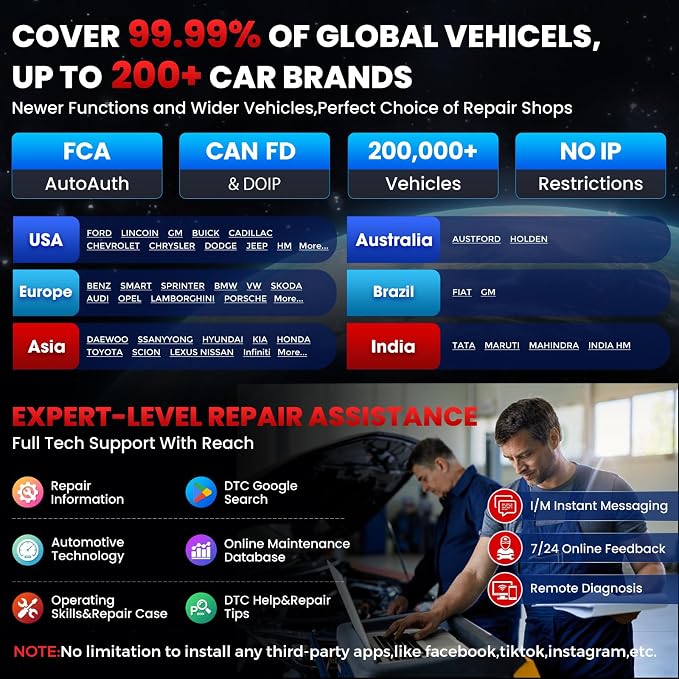 LAUNCH X431 PRO V 5.0,2026 New Gen. OEM Bluetooth Bidirectional Scan Tool w/Canfd Doip,Same as Pro3s+ 5.0,Online Code & 38+ Reset for All Cars,2 Yrs Free Update