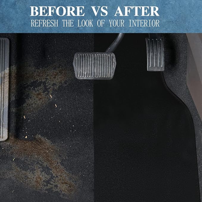 GXARTS Car Waterproof Floor Mats Carpet Full Set Compatible with Volkswagen Jetta 2011 2012 2013 2014 2015 2016 2017 2018 | All-Weather Protect, Non-Slip Backing | Automobile Floor Liner