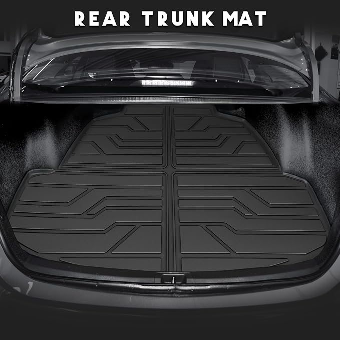 KARPAL Floor Mats for Toyota Corolla 2020-2026 Sedan/Sedan Hybrid (Not for Hatchback and Cross), Custom Fit All Weather TPE Floor Liners, 1st & 2nd Row & Cargo Liner, Corolla Accessories