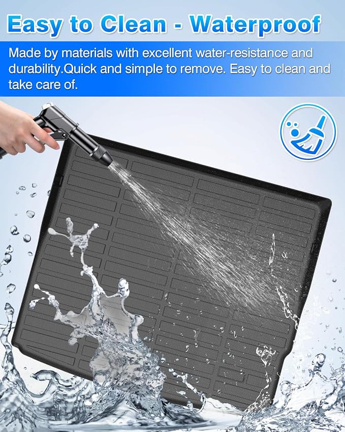 Cartist Cargo Liner for Nissan Ariya 2023 2024 2025 2026 Trunk Mat for Ariya Accessories TPE All Weather Cargo Mat Anti-Slip