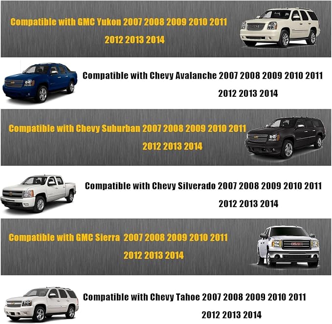 GXARTS Driver or Passenger Side Bottom Replacement Leather Seat Cover 333 Light Cashmere Light Tan Fit for Chevy Silverado Tahoe Suburban Avalanche GMC Sierra Yukon 2007 2008 2009 2010 2012 2013 2014