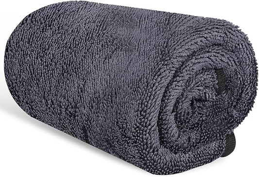 Microfiber Cleaning Cloth, 36"x 24" Extra Large Microfiber Towels, Ultra Absorbent Car Washing Towels, Reusable Lint Free Streak Free Cleaning Rags for Car, Kitchen, and Window, 1300 Washes