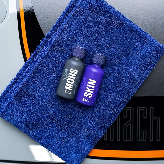 GYEON Syncro EVO Ceramic Coating System Light Box Most Durable Longest Lasting Protection Hydrophobic 9H Gloss Chemical Resistance Ultra Tough Shield Auto Surface Finish Five‑Year Coating (Pack of 2)