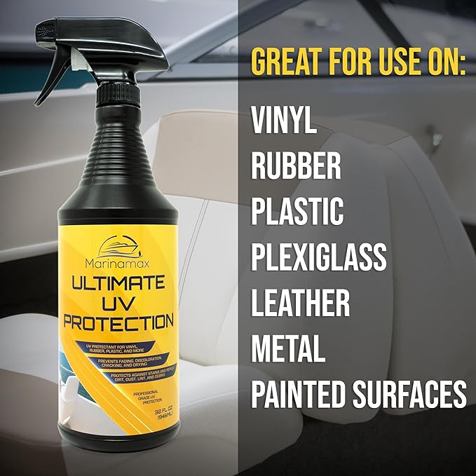 Ultimate UV Protection Spray 32 oz, Outdoor Sun Protectant | Non-abrasive ping pong paddle cleaner kit. Includes rubber/wood cleaner and 3 reusable microfiber cloths for optimal spin.