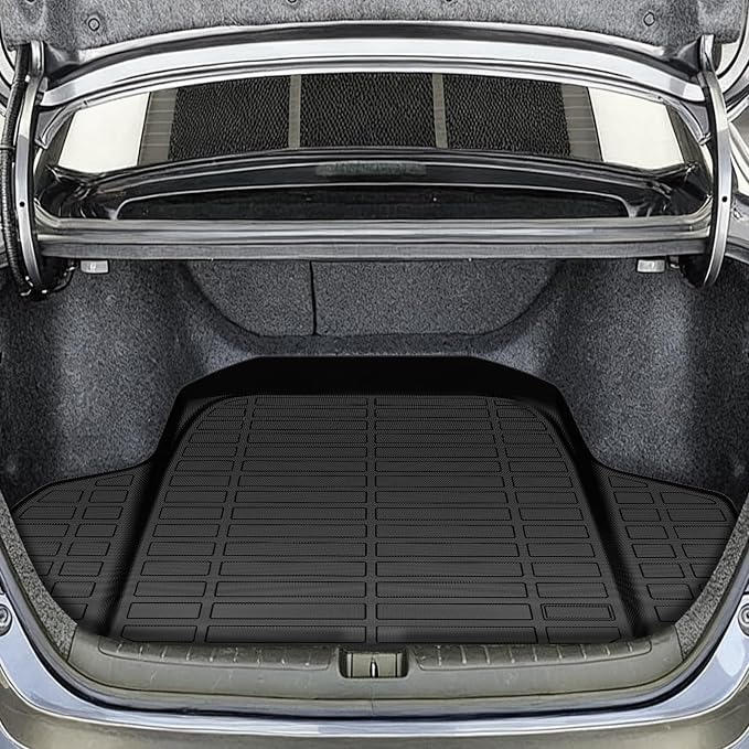 Floor Mats for Honda Accord 2018-2022, Accord & Accord Hybrid Floor Mats | NOT for Hatchback, Non-Slip Summer Winter, 1st & 2nd Row & Cargo Mats