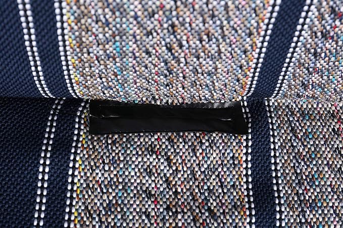 West Coast Auto Universal Baja Saddle Blanket Bench Full Size Seat Cover Fits Ford, Chevrolet, Dodge, and Full Size Pickup Trucks (Blue)