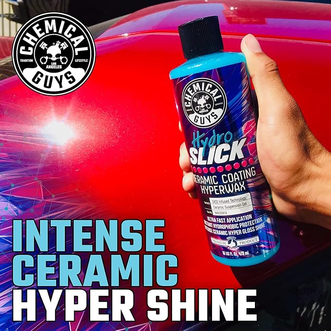 Chemical Guys 16-Piece Arsenal Builder Ceramic Car Wash and Protection Kit | With foam gun, bucket, and 6 x 16 oz chemicals, complete hydro ceramic wash system with foam blaster