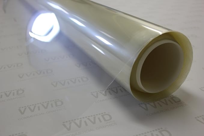 VViViD 4MIL Clear Safety Film 5ft x 5ft Window Home Security Car Office Vinyl