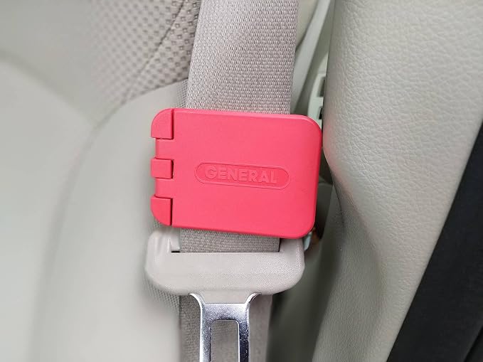 General Tools 3-in-1 Car Emergency Escape Tool #7904-BL-Q Clips to the Seatbelt for Quick Access in an Emergency - Window Glass Breaker, Safety Hammer, Seatbelt Cutter, LED Light, 3 Pack, Blue
