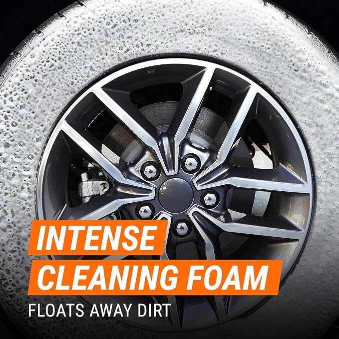 Armor All Car Tire Foam Spray, Tire Cleaner Foam for Restoring Color and Tire Protection, 4 Oz (Packaging May Vary)