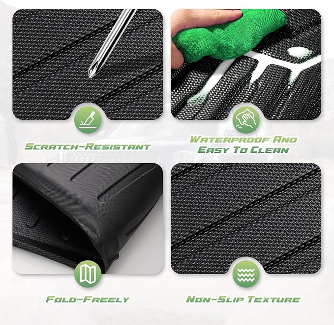 Cartist Cargo Liner for Toyota Highlander 2014-2019, All Weather Cargo Mats for Highlander Accessories, Heavy Duty TPE Trunk Mat, Car Accessories