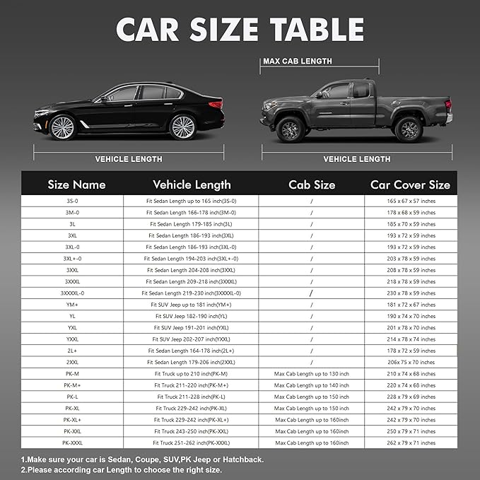 Jeep Wrangler 4 Door Cover Waterproof All-Weather,Outdoor Full Exterior SUV Cover for Wrangler JKU JLU(2007-2026),with Windshield Sun Shade,Towel&Storage Bag,Size J4 (See Size Chart)