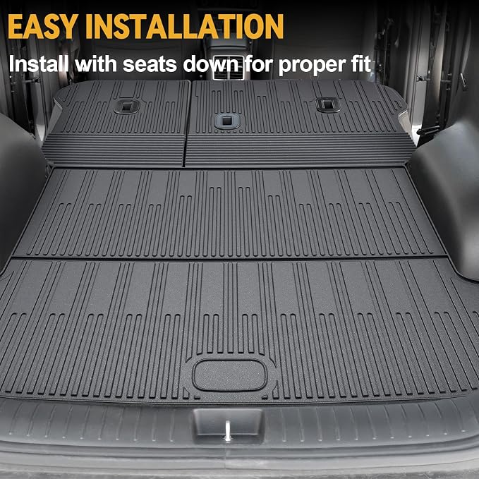 Floor Mats for Kia Sportage Gas 2023-2026, All Weather Floor Mats Trunk Cargo Liner with Backrest Protectors Accessories, Full Coverage Set (Not fit Hybrid)