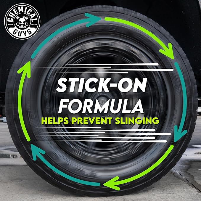 Chemical Guys, HydroShield Vinyl, Rubber & Plastic Ceramic Coating, 16 oz | Ceramic shine coating revives interior and exterior trim, tires and plastic, adding gloss and a protective layer