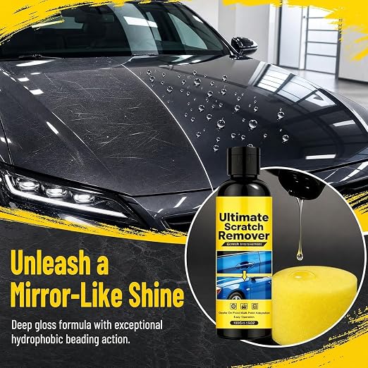 Ultimate Scratch Remover, 60-Second Surface Scratch Fix, Car Cloth Scratch Remover, All Paint Colors Polishing Kit, Car Scratchs Repair Paste Deep Scratch (1PCS)