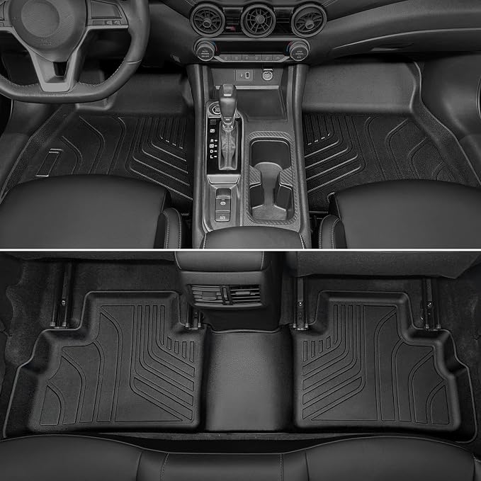 Floor Mats for Nissan Sentra 2020-2025, All Weather Floor Mats Trunk Cargo Liner Accessories, Full Coverage Set