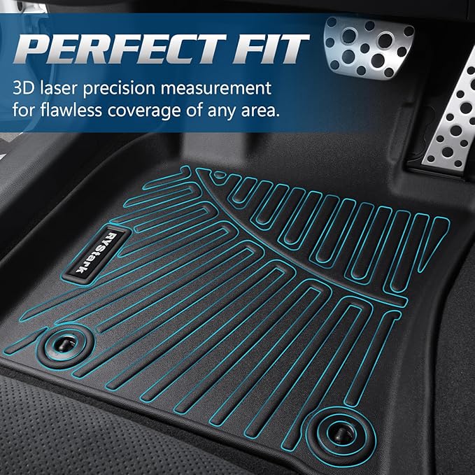 Compatible with Honda Civic 2006-2011 (Sedan) Floor Mats & Cargo Liner,All Weather Protection,Waterproof,Anti-Slip TPE Floor Mats Fit for Honda Civic 2006 2007 2008 2009 2010 2011 Accessories