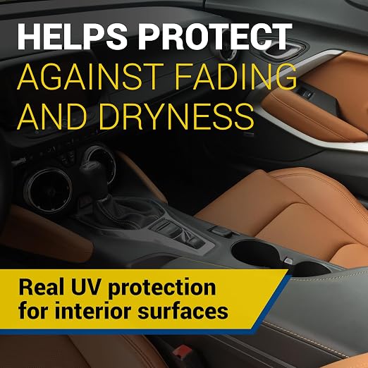 RestorFX Maintain Dress Interior Car Detailer Spray - 2-in-1 Cleaner and Protectant for Vinyl Plastic Leather - UV Defense Dashboard Cleaning Liquid - Factory Matte Finish Non Greasy - 16oz