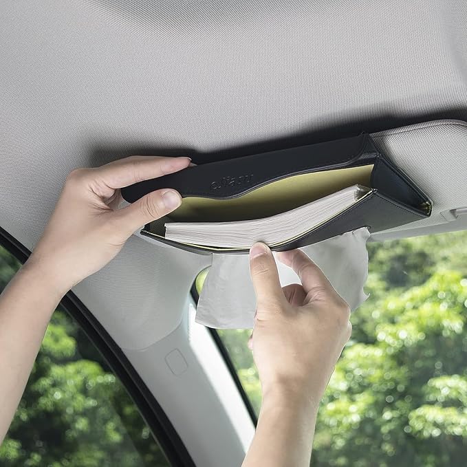 Car Case Visor Refill 3 Ply Tissue Wipes 18Refills (6 Bags)