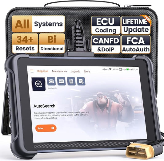 THINKCAR THINKSCAN 689 Bidirectional Scan Tool, Full System OBD2 Scanner Diagnostic Tool with 3000+ Active Test, ECU Coding, 34+ Reset, PMI, CANFD/DOIP, FCA AutoAuth, Lifetime Free Update