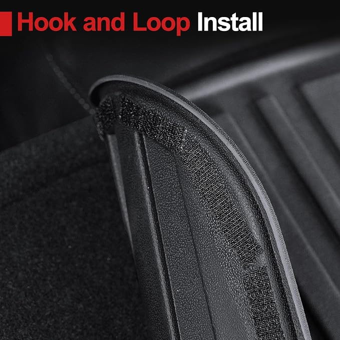Backrest Mats for Acura MDX 2022-2026, All Weather TPE Black Second Row Seat Back Cover Mat Replacement for Honda Pilot 2023-2026