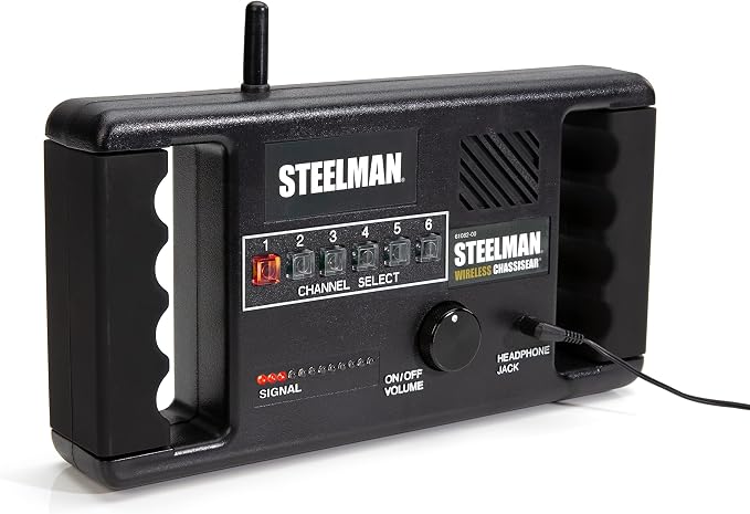 Steelman Wireless ChassisEAR Auto Diagnostic Tool Kit, Identify The Cause of Troubling Vehicle Noises, 4 Transmitters with 50-Foot Range (61082)