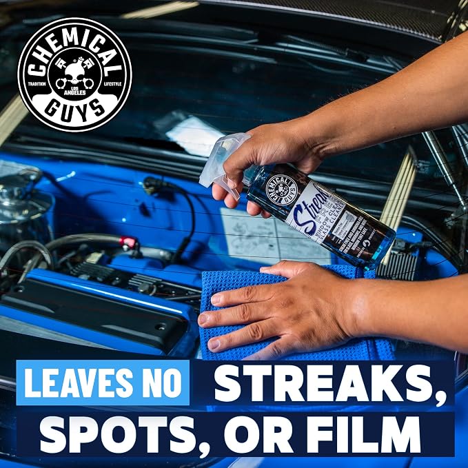 Chemical Guys, Streak-Free Glass & Window Cleaner, Ammonia-Free, 1 Gallon