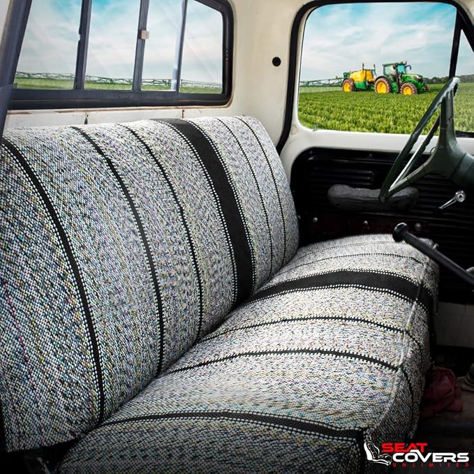 Seat Covers Unlimited - Universal Car Seat Cover for Truck and Car Bench Seats that are One Piece and Durable for Long Lasting Protection - Tan