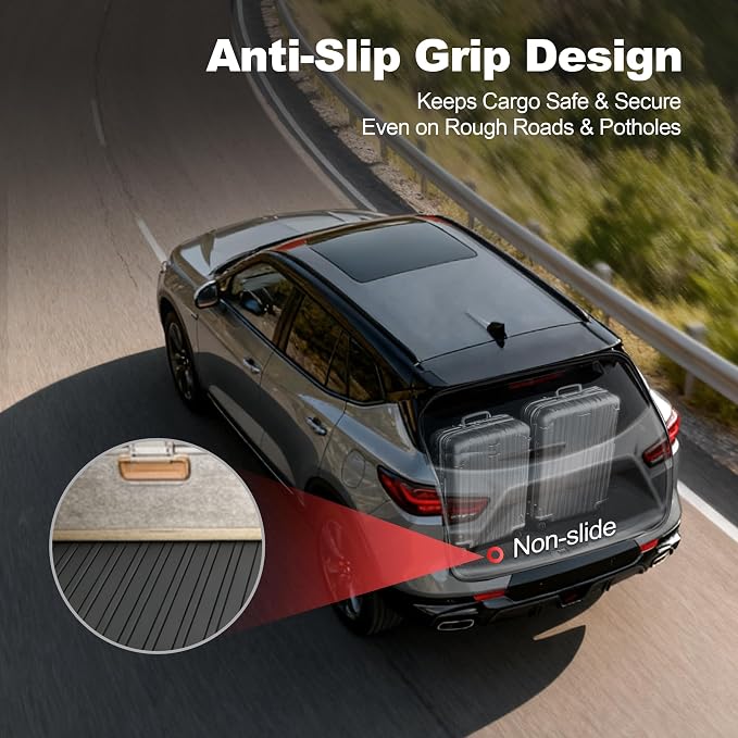 Original RX Cargo Liners for Lexus RX RX350/RX450h 2016-2022 (Not for RX350L & RX450hL) - Custom Fit TPE All Weather Rubber Trunk Liner Odorless Anti-Slip Cargo Mat