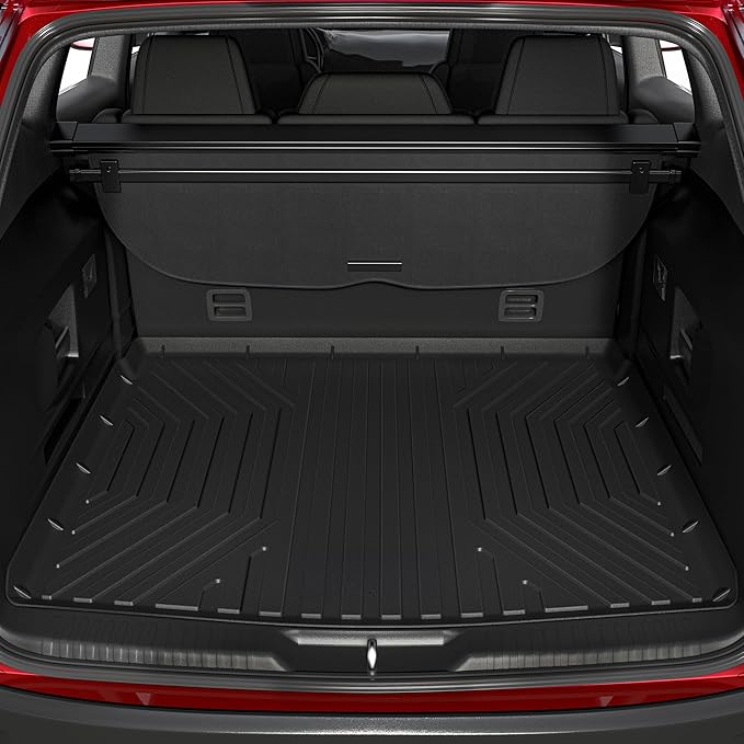 OEDRO Cargo Trunk Mat Fit for Honda HR-V 2023 2024 2025 2026 2027 (Hybrid & Gasoline), TPE All Weather Custom Fit Cargo Liner for HRV EX-L/LX/Sport Automotive Trunk Liner Accessories Waterproof, Black
