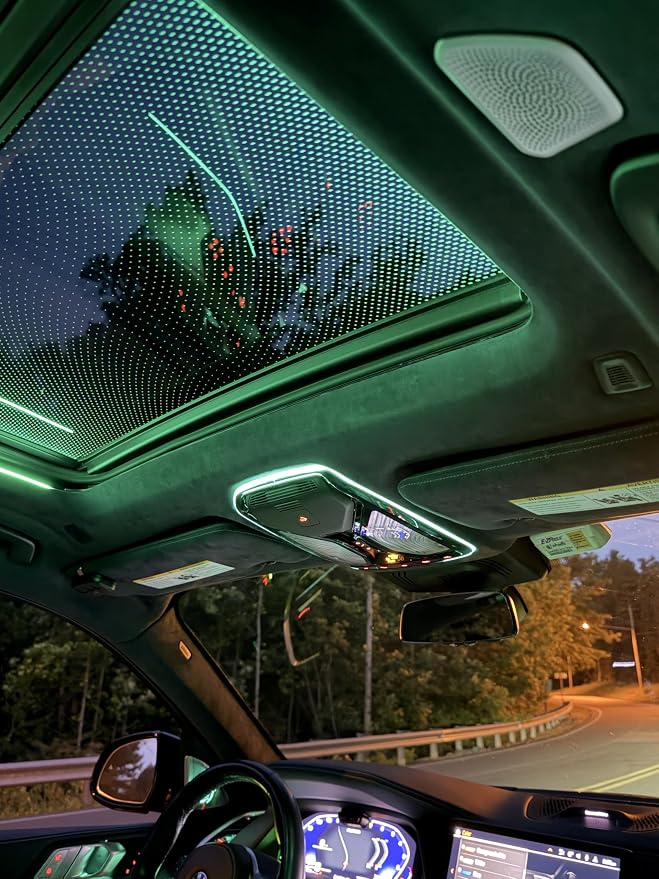 Ambient Reading Light Strip Fit for G-Series 11-Color OEM Sync, Plug & Play Headliner LED Upgrade