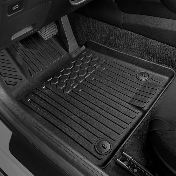 Floor Mats for Kia K5 2021-2026/Hyundai Sonata Gas 2020-2026, All Weather Floor Mats Trunk Cargo Liner Accessories, Full Coverage Set (Fit FWD Models)